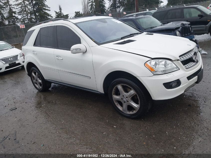 2008 Mercedes-Benz Ml 350 4Matic VIN: 4JGBB86E88A375172 Lot: 41191052