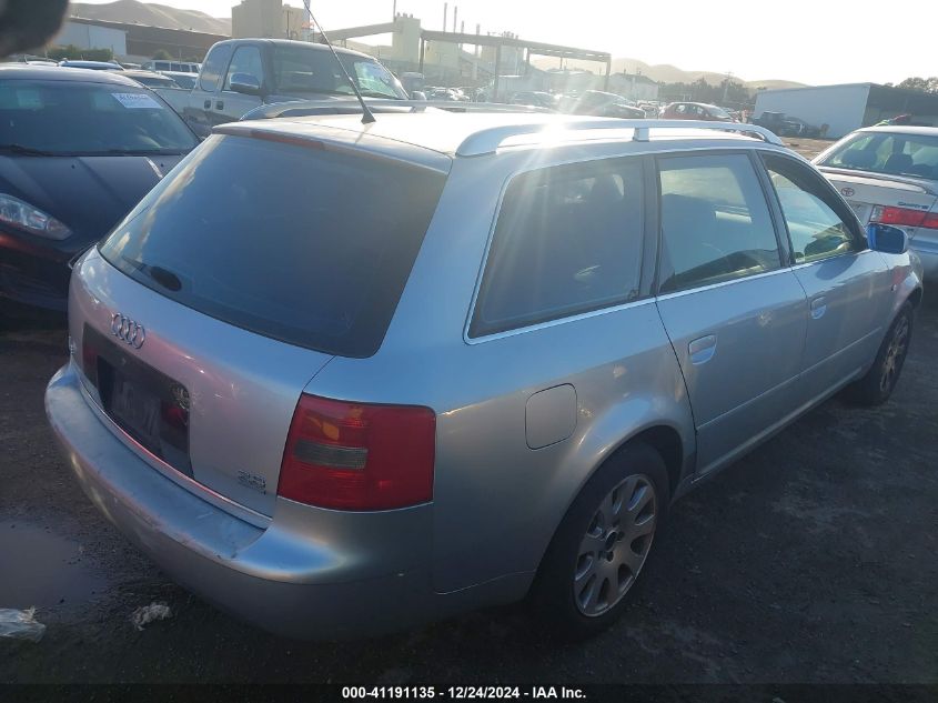 2001 Audi A6 Avant VIN: WAULH64B21N004024 Lot: 41191135