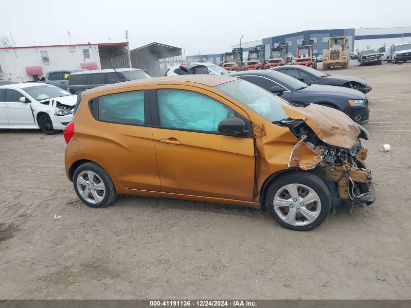 2019 Chevrolet Spark Ls Cvt VIN: KL8CB6SA1KC747259 Lot: 41191136