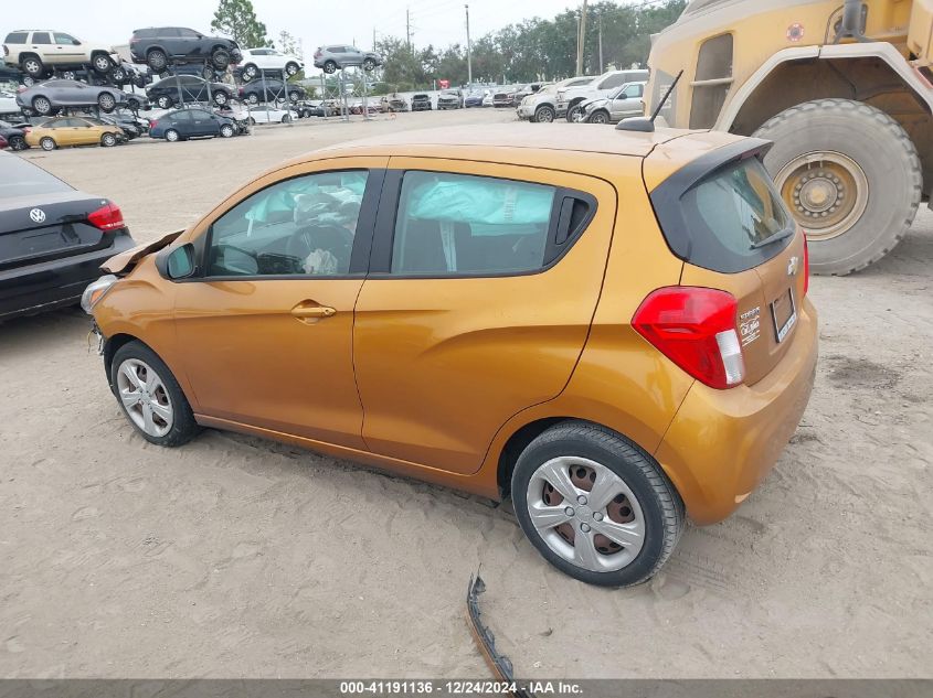 2019 Chevrolet Spark Ls Cvt VIN: KL8CB6SA1KC747259 Lot: 41191136