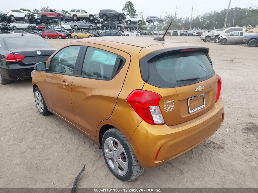 2019 Chevrolet Spark Ls Cvt VIN: KL8CB6SA1KC747259 Lot: 41191136