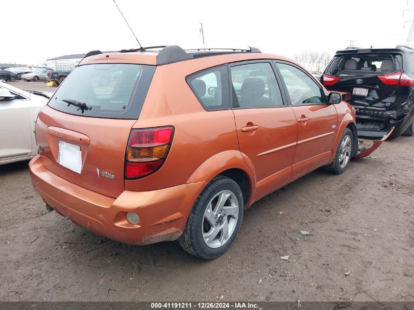 2004 Pontiac Vibe VIN: 5Y2SL62864Z446354 Lot: 41191211