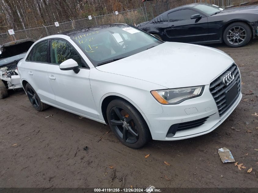 2015 Audi A3 2.0T Premium VIN: WAUBFGFF0F1116942 Lot: 41191255