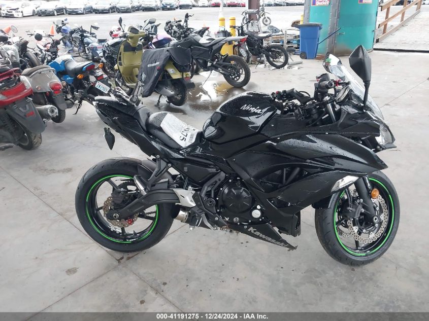 2019 Kawasaki Ex650 F VIN: JKAEXEK17KDA33445 Lot: 41191275