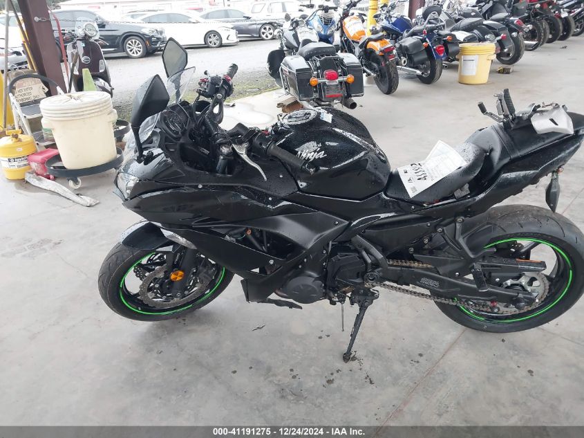 2019 Kawasaki Ex650 F VIN: JKAEXEK17KDA33445 Lot: 41191275