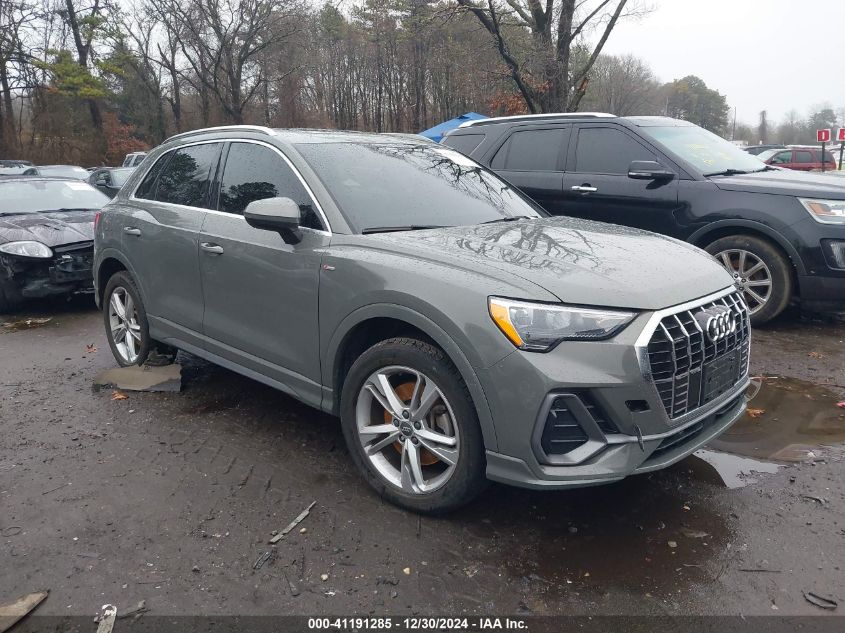 2020 Audi Q3 Premium 45 Tfsi S Line Quattro Tiptronic VIN: WA1DECF36L1094769 Lot: 41191285