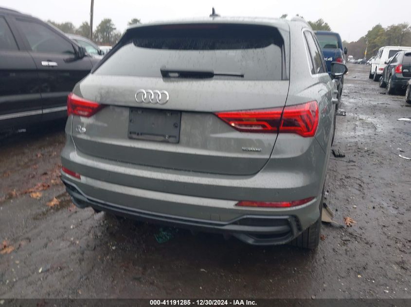 2020 Audi Q3 Premium 45 Tfsi S Line Quattro Tiptronic VIN: WA1DECF36L1094769 Lot: 41191285