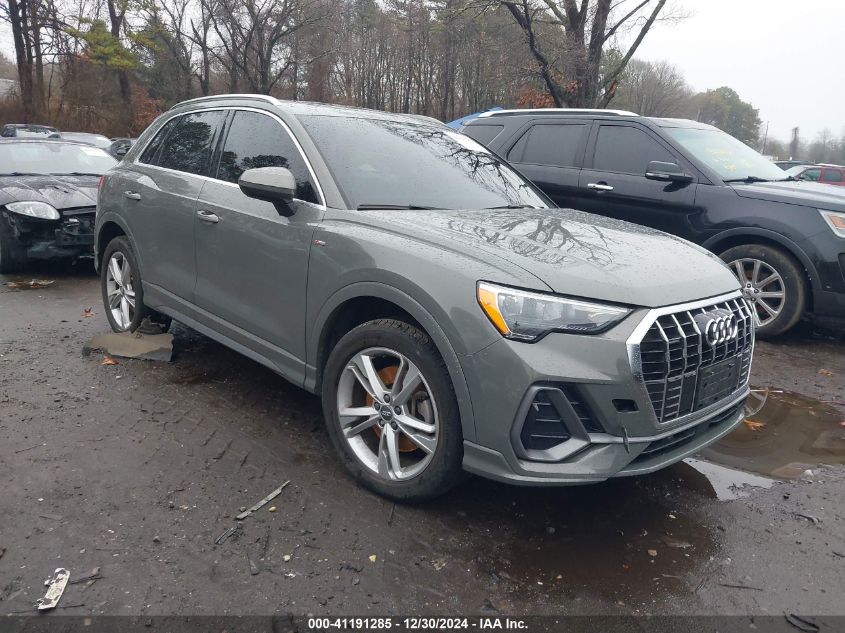 2020 Audi Q3 Premium 45 Tfsi S Line Quattro Tiptronic VIN: WA1DECF36L1094769 Lot: 41191285