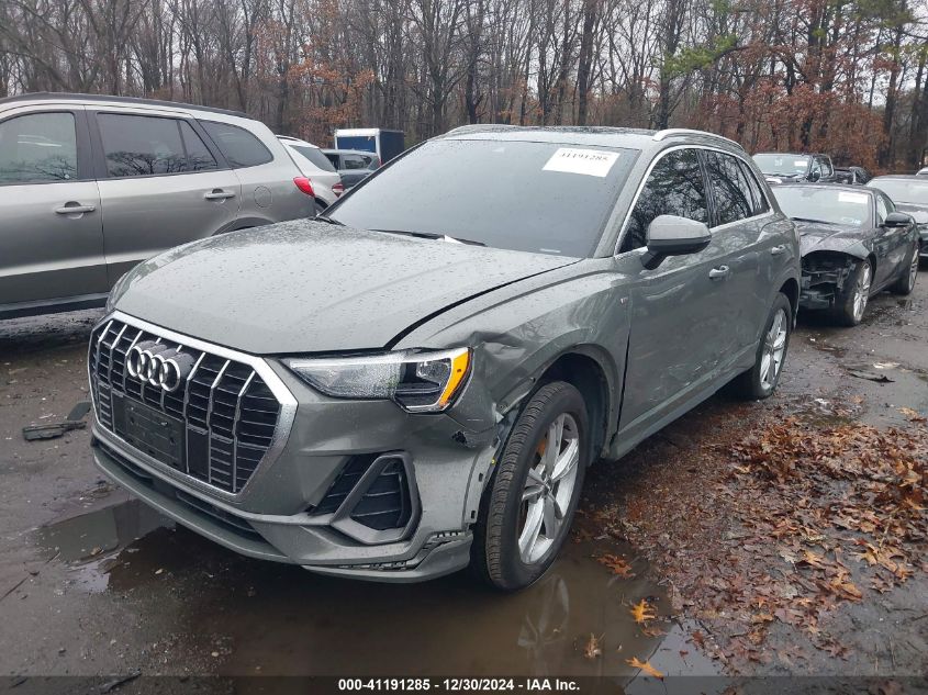 2020 Audi Q3 Premium 45 Tfsi S Line Quattro Tiptronic VIN: WA1DECF36L1094769 Lot: 41191285