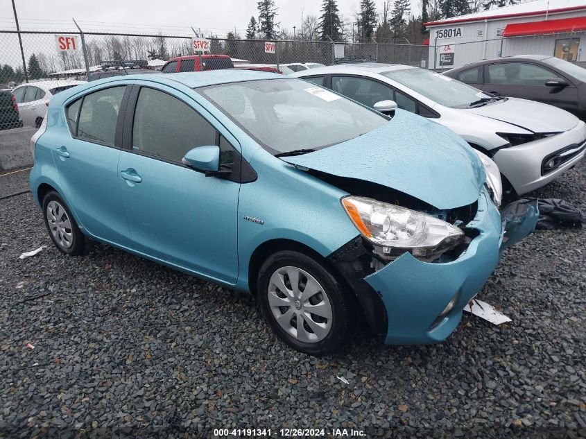 2013 Toyota Prius C Two VIN: JTDKDTB38D1051302 Lot: 41191341