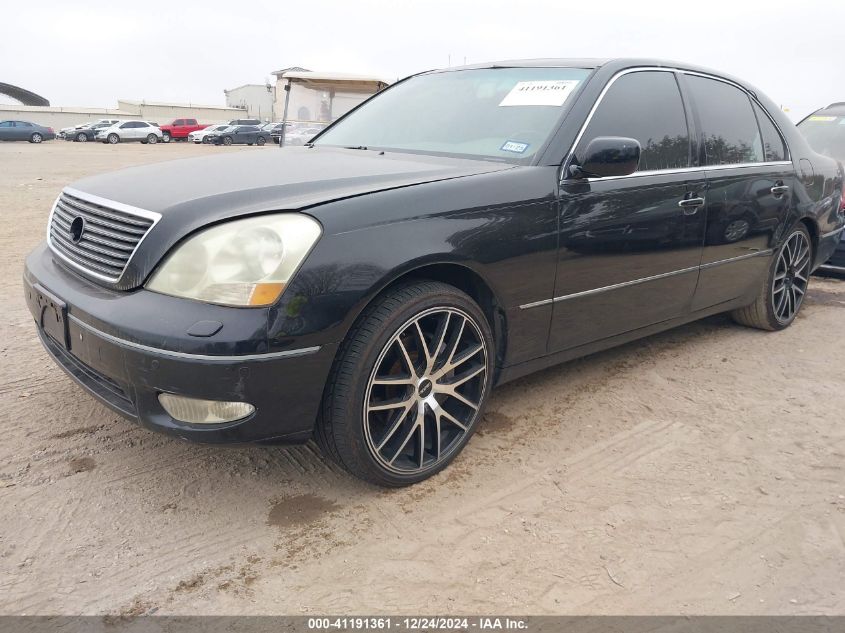 2002 Lexus Ls 430 VIN: JTHBN30F920070288 Lot: 41191361