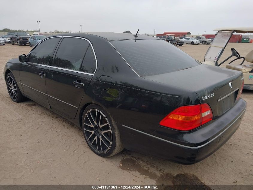 2002 Lexus Ls 430 VIN: JTHBN30F920070288 Lot: 41191361