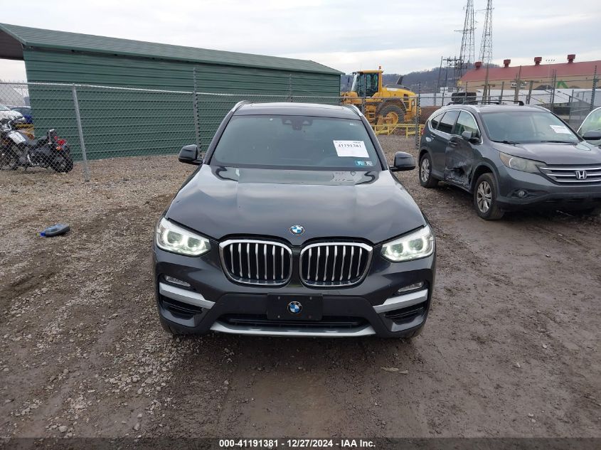 2019 BMW X3 xDrive30I VIN: 5UXTR9C57KLD94694 Lot: 41191381