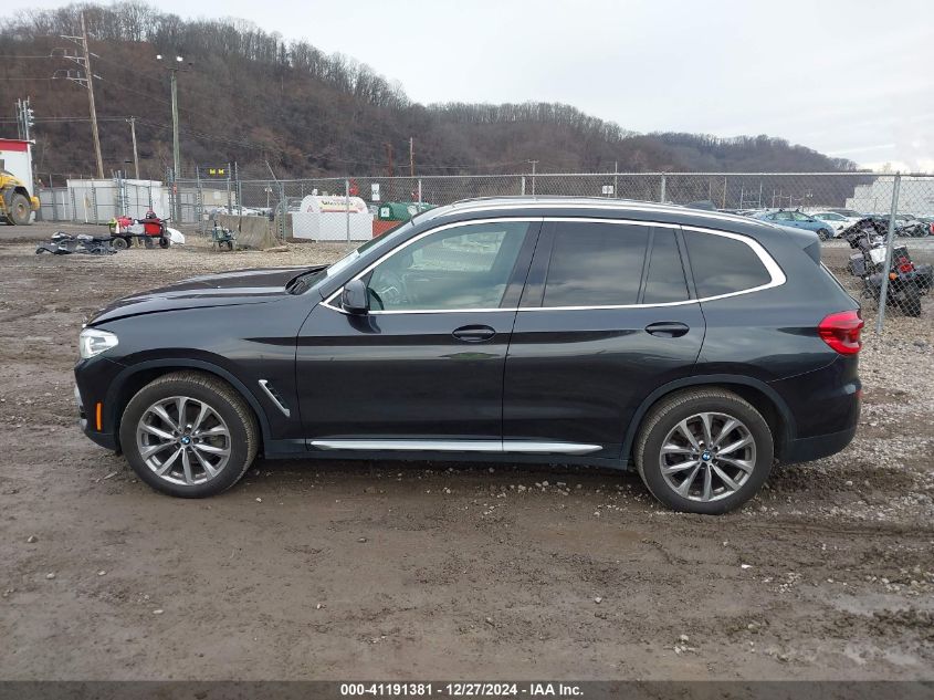 2019 BMW X3 xDrive30I VIN: 5UXTR9C57KLD94694 Lot: 41191381