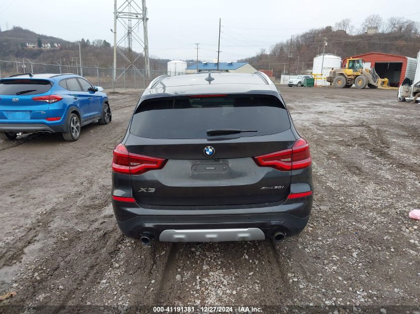 2019 BMW X3 xDrive30I VIN: 5UXTR9C57KLD94694 Lot: 41191381