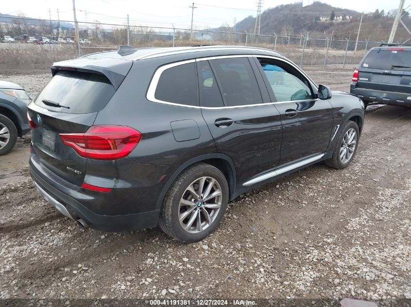 2019 BMW X3 xDrive30I VIN: 5UXTR9C57KLD94694 Lot: 41191381