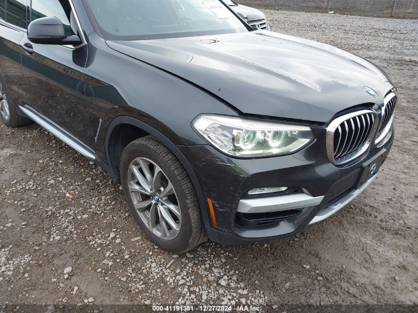 2019 BMW X3 xDrive30I VIN: 5UXTR9C57KLD94694 Lot: 41191381