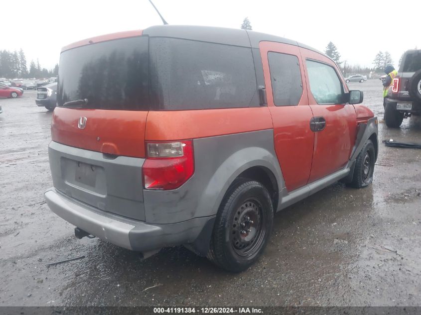 2005 Honda Element Lx VIN: 5J6YH18365L000021 Lot: 41191384