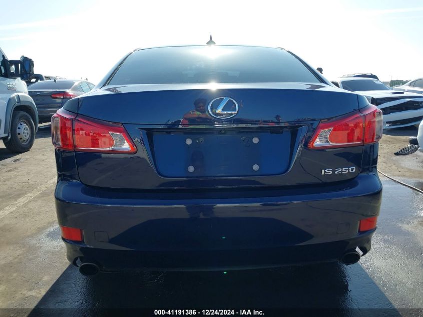 2011 Lexus Is 250 VIN: JTHBF5C25B5154242 Lot: 41191386