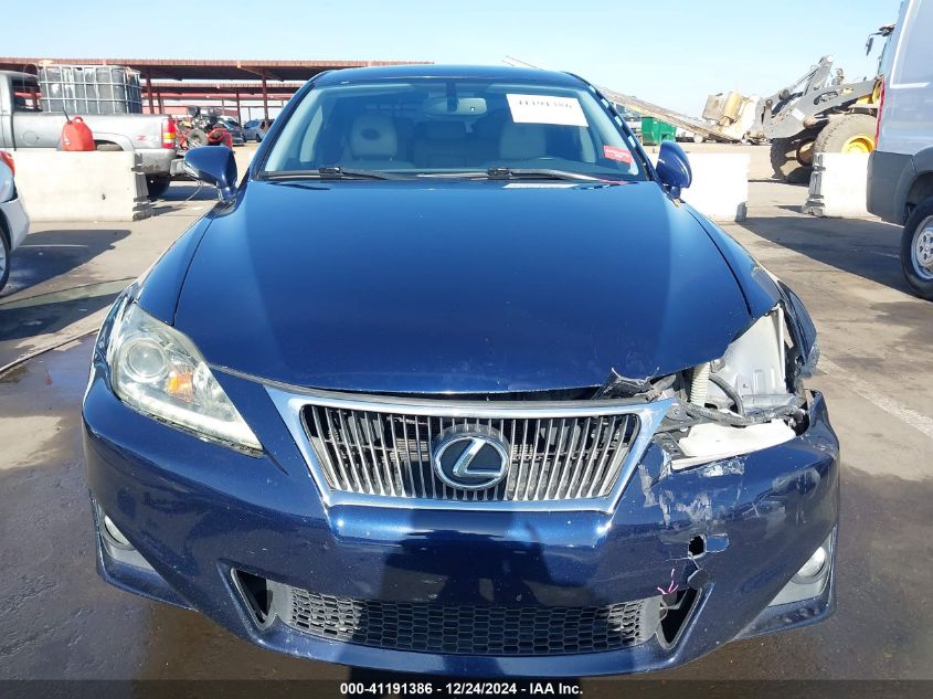 2011 Lexus Is 250 VIN: JTHBF5C25B5154242 Lot: 41191386