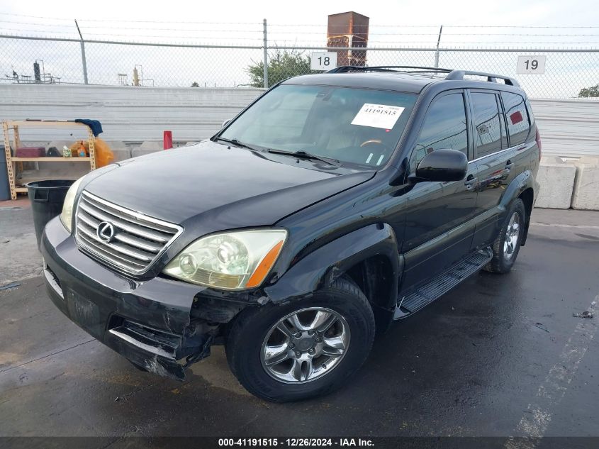 2003 Lexus Gx 470 VIN: JTJBT20X130002964 Lot: 41191515