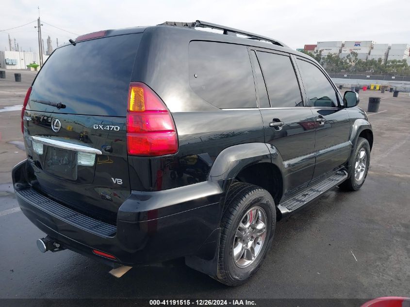 2003 Lexus Gx 470 VIN: JTJBT20X130002964 Lot: 41191515