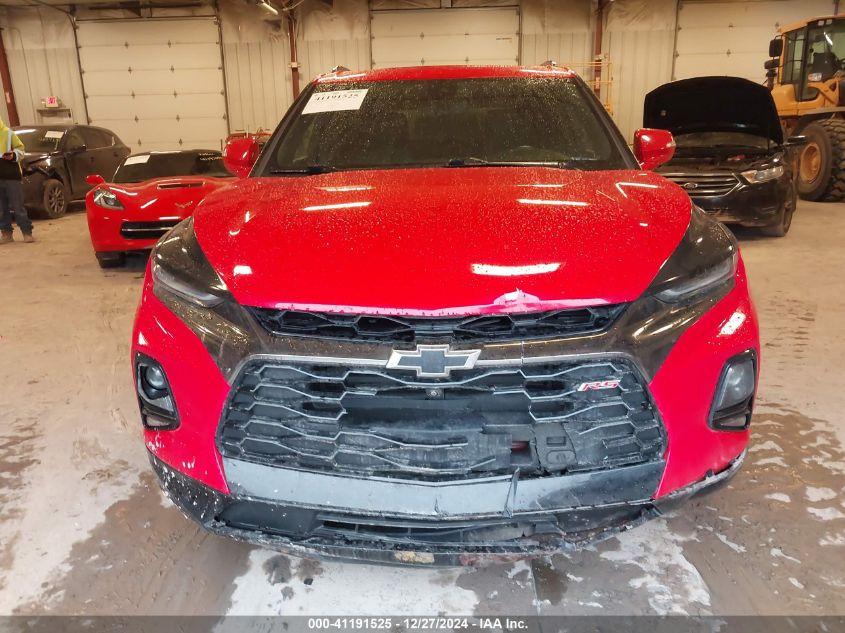 2019 Chevrolet Blazer Rs VIN: 3GNKBJRSXKS577389 Lot: 41191525