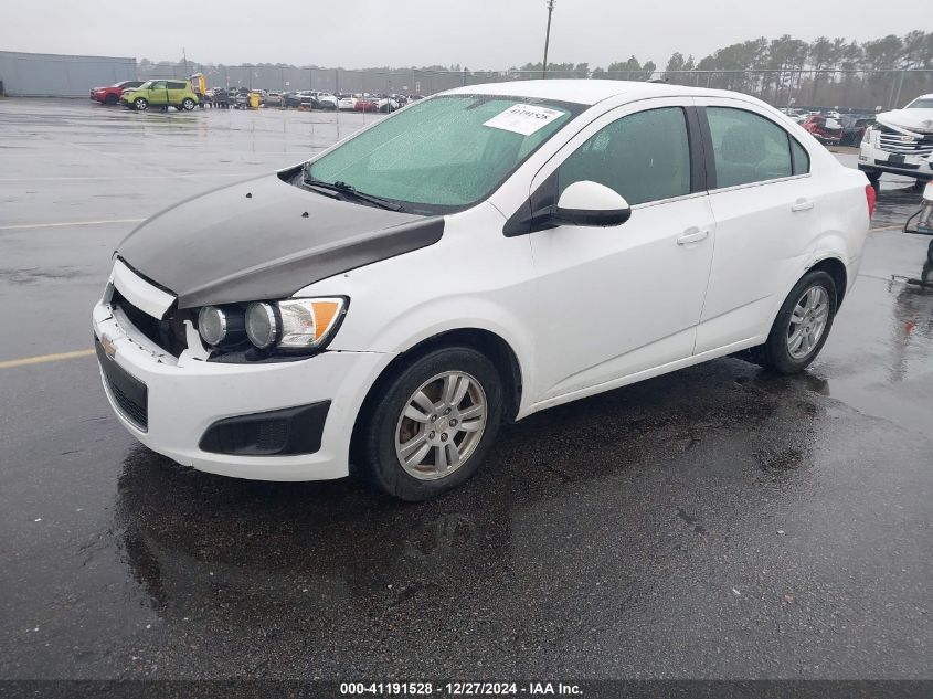 2015 Chevrolet Sonic Lt Auto VIN: 1G1JC5SH6F4218210 Lot: 41191528