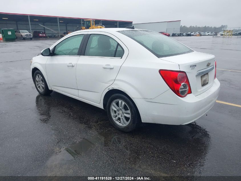 2015 Chevrolet Sonic Lt Auto VIN: 1G1JC5SH6F4218210 Lot: 41191528