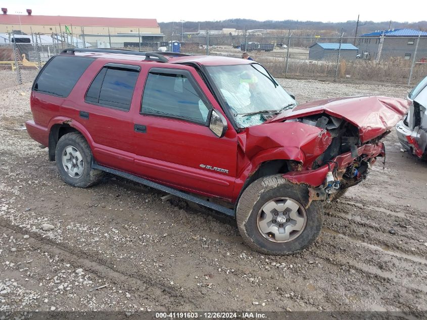 2004 Chevrolet Blazer Ls VIN: 1GNDT13X64K108714 Lot: 41191603