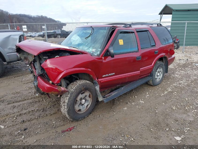 2004 Chevrolet Blazer Ls VIN: 1GNDT13X64K108714 Lot: 41191603