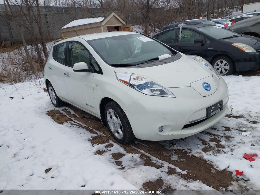 2012 Nissan Leaf Sl VIN: JN1AZ0CP5CT026036 Lot: 41191615