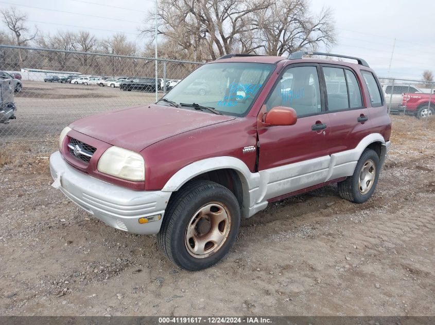 2000 Suzuki Grand Vitara Jlx/Jlx+/Limited VIN: JS3TD62V7Y4107078 Lot: 41191617