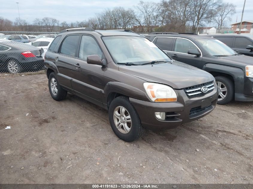 2007 Kia Sportage Ex V6 VIN: KNDJF723677345960 Lot: 41191623