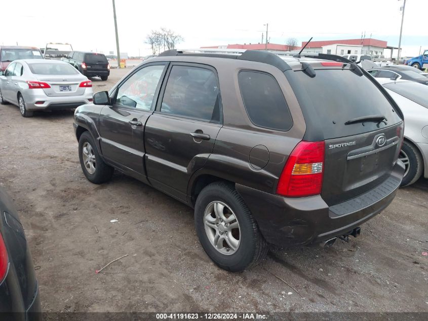 2007 Kia Sportage Ex V6 VIN: KNDJF723677345960 Lot: 41191623