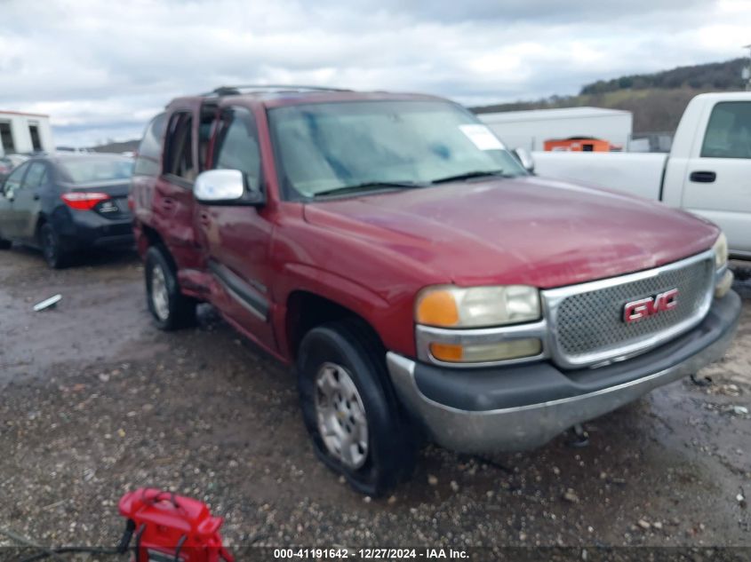 2001 GMC Yukon Slt VIN: 1GKEC13T41R222843 Lot: 41191642