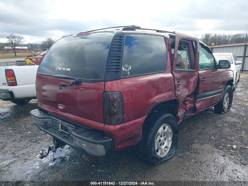 2001 GMC Yukon Slt VIN: 1GKEC13T41R222843 Lot: 41191642