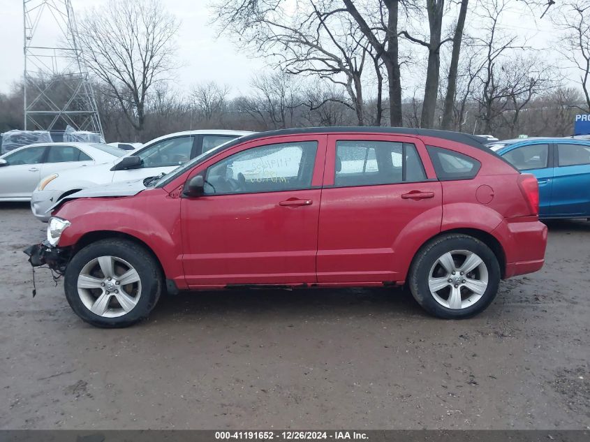 2012 Dodge Caliber Sxt VIN: 1C3CDWDA8CD535019 Lot: 41191652