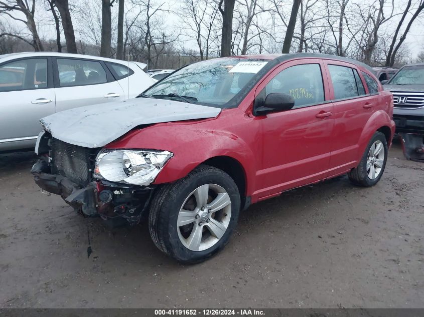 2012 Dodge Caliber Sxt VIN: 1C3CDWDA8CD535019 Lot: 41191652