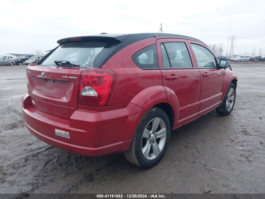 2012 Dodge Caliber Sxt VIN: 1C3CDWDA8CD535019 Lot: 41191652