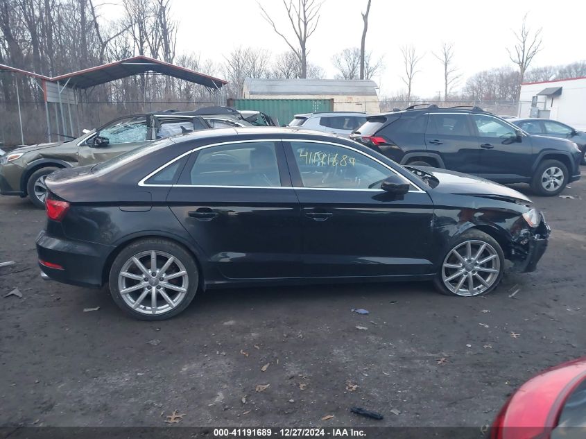 2016 Audi A3 2.0T Premium VIN: WAUE8GFF9G1032126 Lot: 41191689