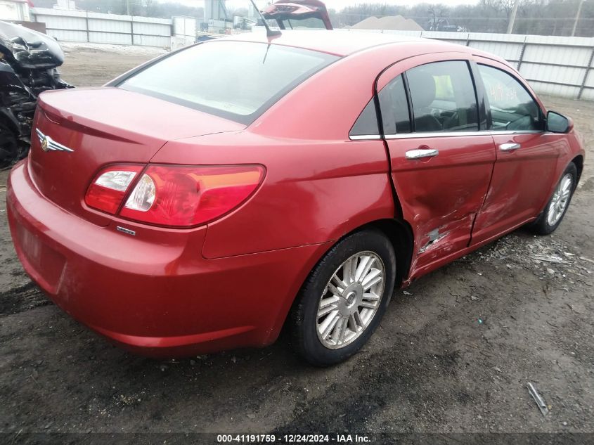 2008 Chrysler Sebring Limited VIN: 1C3LC66K48N162152 Lot: 41191759