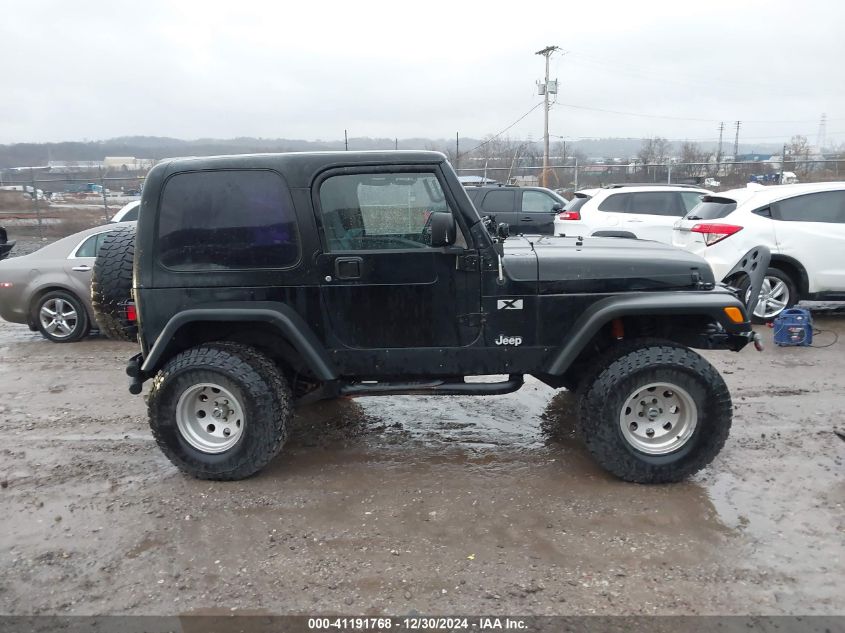 2003 Jeep Wrangler X VIN: 1J4FA39S53P300362 Lot: 41191768