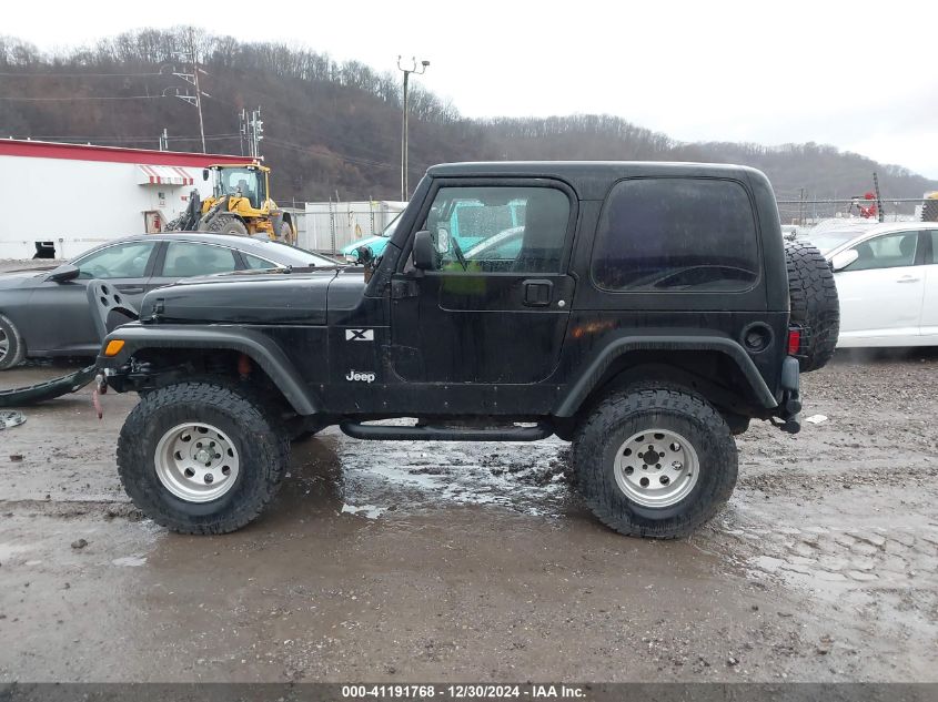 2003 Jeep Wrangler X VIN: 1J4FA39S53P300362 Lot: 41191768