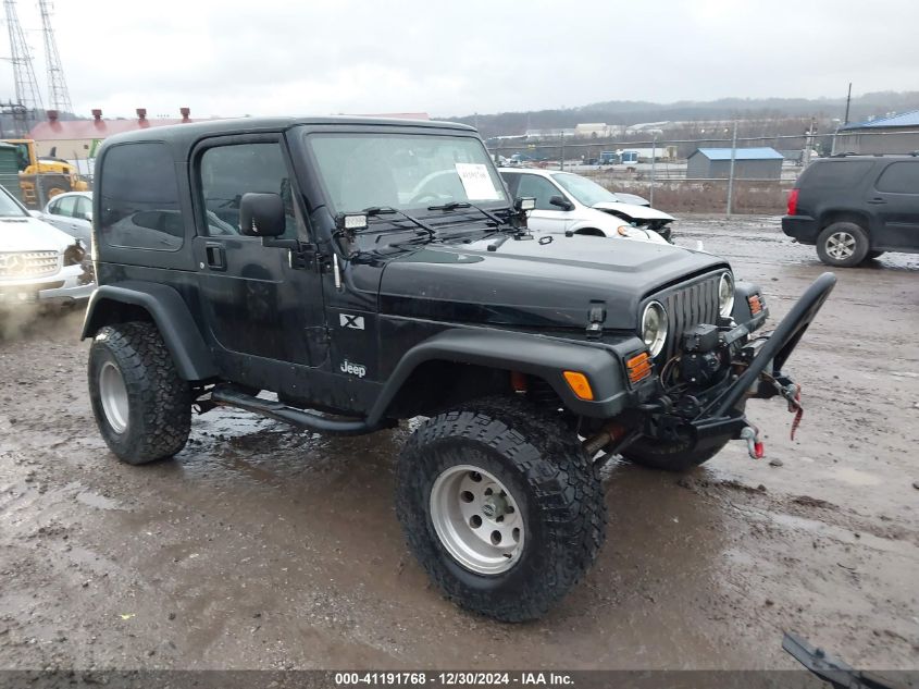 2003 Jeep Wrangler X VIN: 1J4FA39S53P300362 Lot: 41191768