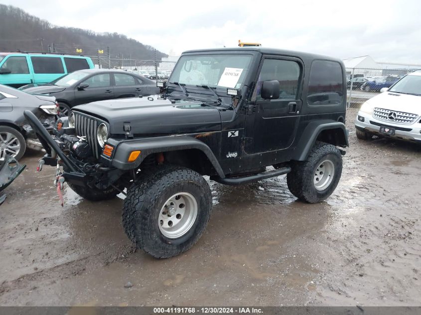 2003 Jeep Wrangler X VIN: 1J4FA39S53P300362 Lot: 41191768