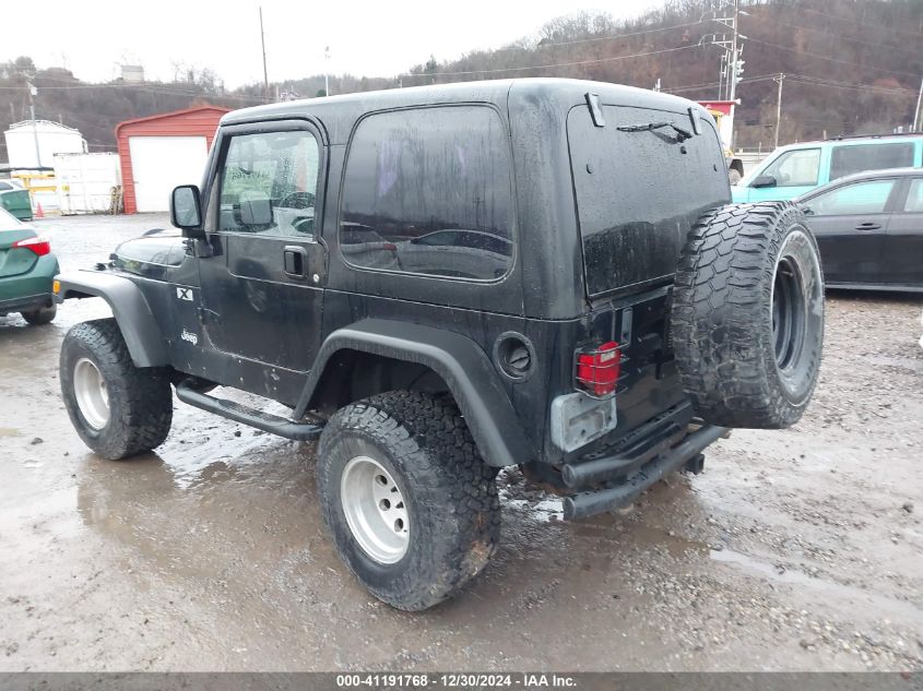 2003 Jeep Wrangler X VIN: 1J4FA39S53P300362 Lot: 41191768