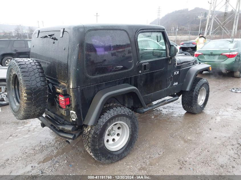 2003 Jeep Wrangler X VIN: 1J4FA39S53P300362 Lot: 41191768