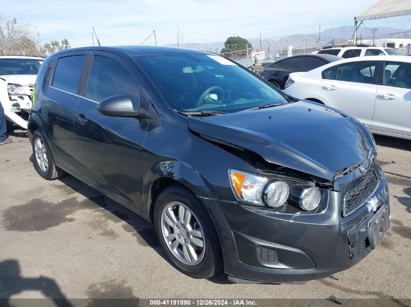 2014 Chevrolet Sonic Lt Auto VIN: 1G1JC6SG5E4166418 Lot: 41191890