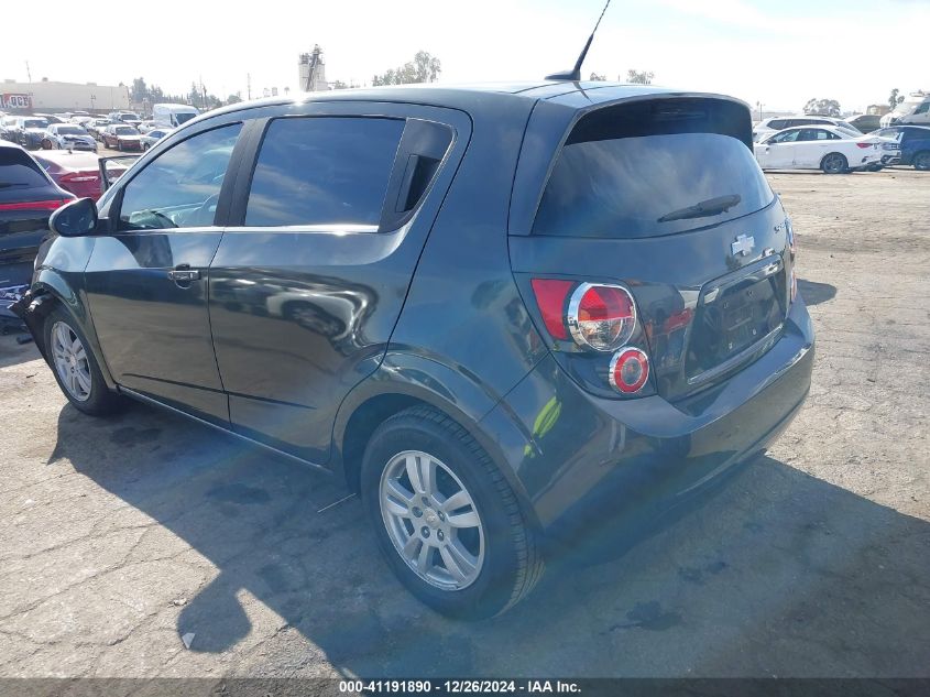 2014 Chevrolet Sonic Lt Auto VIN: 1G1JC6SG5E4166418 Lot: 41191890